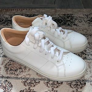 GREATS White Leather Royale Lace up sneakers